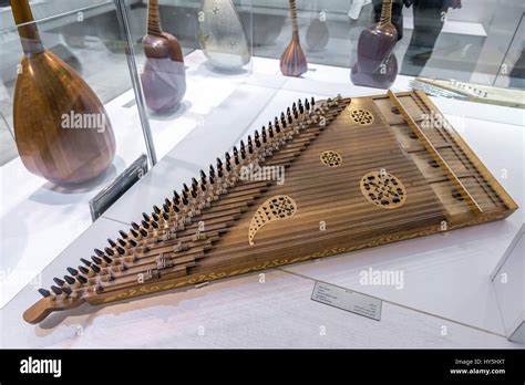 Traditional String Instrument Qanun Also Called Kanun Or Ganoun In