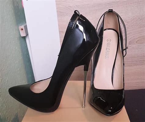 extreme high heels aus lack 16 cm black pumps größe 36 bis 44 in berlin rudow wedge boots