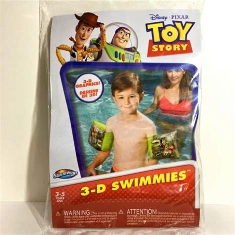 Swimmies Floaties Inflatable Arm Band Floats Toy Story Disney Pixar
