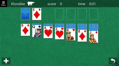 Solitaire Kaartspel Windows 10