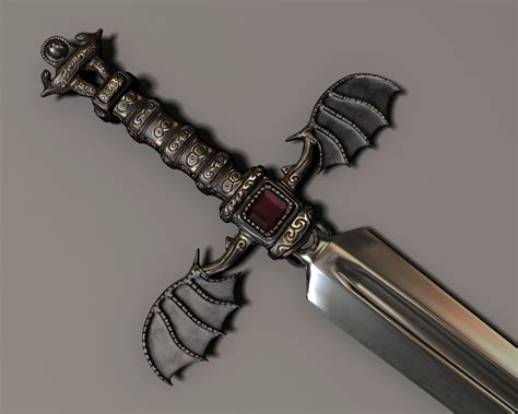 Sword And Armour Of The Dark Knight Zbrushcentral