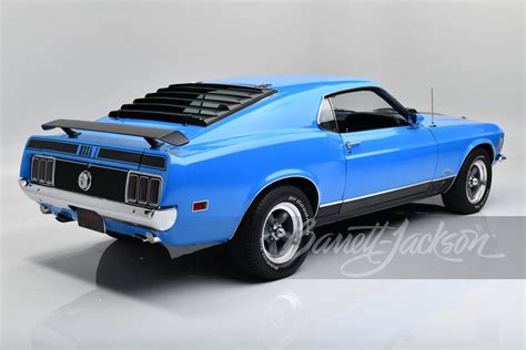 This Grabber Blue 1970 Ford Mustang Mach 1 Needs Your Tlc To Be Perfect