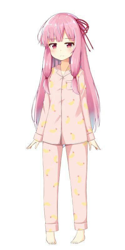 Kotonoha Akane Girl Drawing Drawing Sketches Drawings Drawing Clothes Girls Pajamas Anime