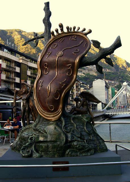 From wikimedia commons, the free media repository. "The Nobility of #Time," by Salvador Dalí, Piazza Rotonda ...