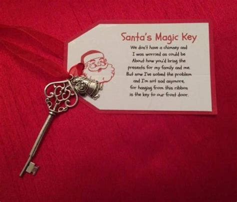 Personalised Santas Magic Key Personalized Santas