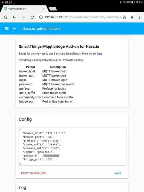 Smartthing Hassio Home Assistant OS Home Assistant Community