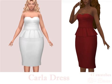 Dissia Carla Dress 47 Swatches Base Game