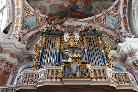 Baroque Pipe Organ In Innsbruck Austria Stock Photo Image Of Organ