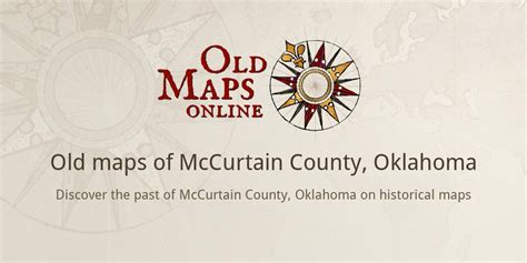Old Maps Of Mccurtain County