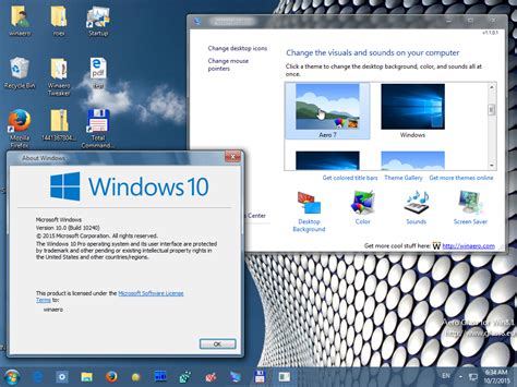Как получить тему Aero Glass на Windows 10 Mobilenanny