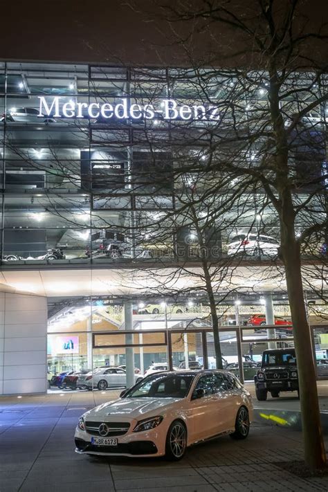 Mercedes Benz Dealership In Munich Editorial Stock Photo Image Of