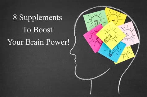8 supplements to boost your brain power