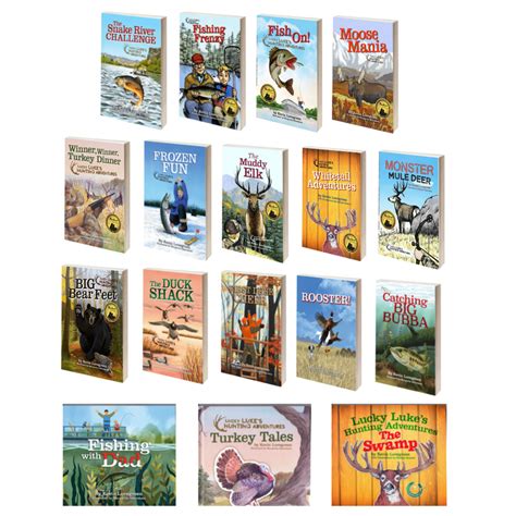 6 Pack All Hunting Chapter Books Lucky Luke Adventure Book