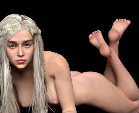 Rule 34 3d Barefoot Blender Daenerys Targaryen Feet Female Female