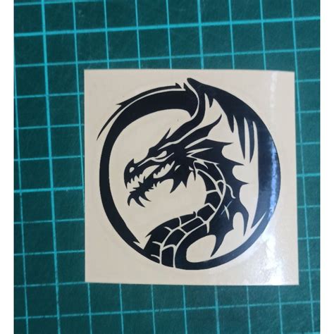 Jual Stiker Cutting Naga Dragon 01 Sticker Variasi Shopee Indonesia