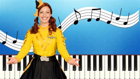 The Wiggles Hello Were The Wiggles Sheet Music Youtube