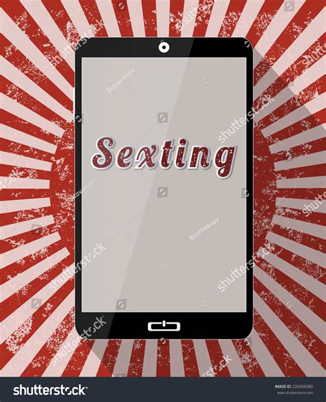 Concept For Sexting Flat Design Illustration 220406980 Shutterstock