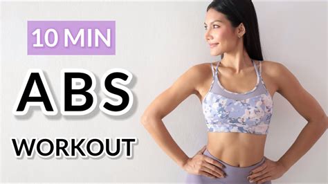 MIN ABS WORKOUT Get AB Lines Flat Stomach DO THIS Everyday For The Abs Muscles YouTube