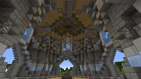 Survival Spawn First Buling With The Design Minecraft Map