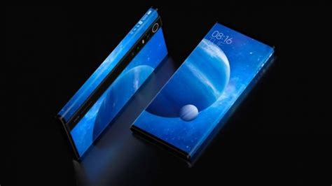 Xiaomi Mi Mix Alpha Dieses Smartphone Besteht Fast Nur Aus Display