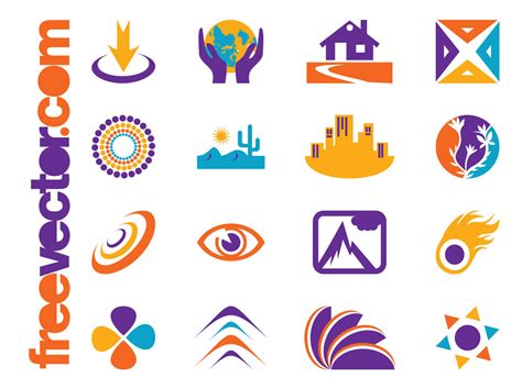 Icons And Logo Templates Vector Art And Graphics