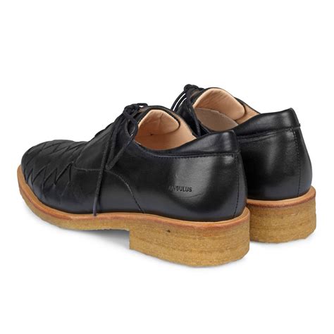 Angulus 1579 101 Classic Shoe With Soft Heelcap Black Angulus Com
