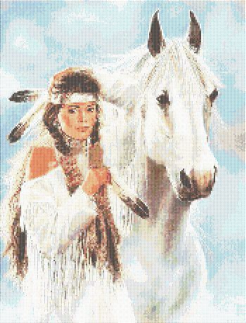 With over 200 designs, you'll find something here that is perfect for your next cross stitch project. Cross Stitch Patterns - Animals/Wildlife - Indian Maiden ...