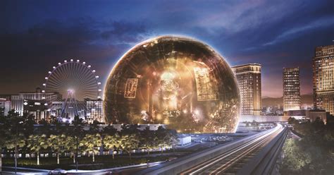 Msg Sphere On Las Vegas Strip Reveals New Renderings Ahead Of 2023 Opening