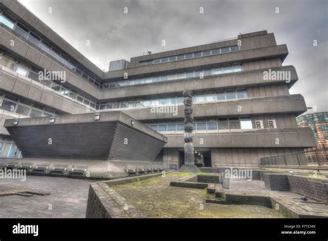 Baynard House Concrete Building 70s Architecture Stock Photo Alamy