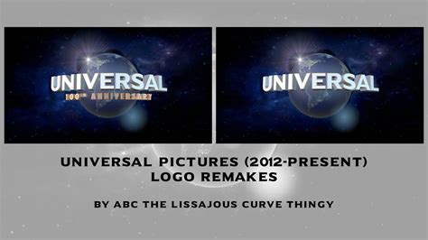 Universal Pictures 2012 Present Logo Remakes By Ljest2004 On Deviantart