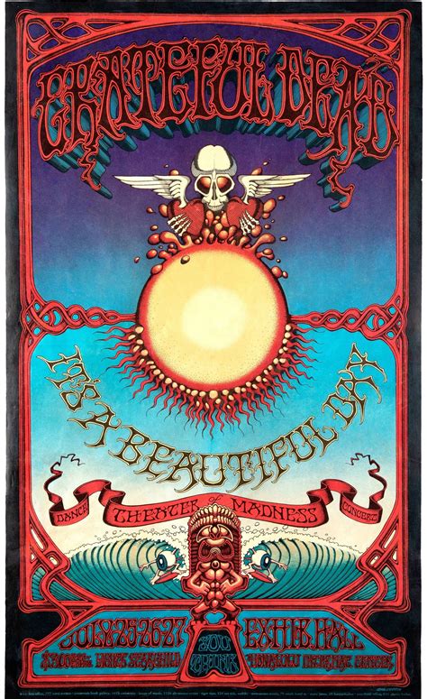 Grateful Dead Concert Poster Re Print 494 Etsy