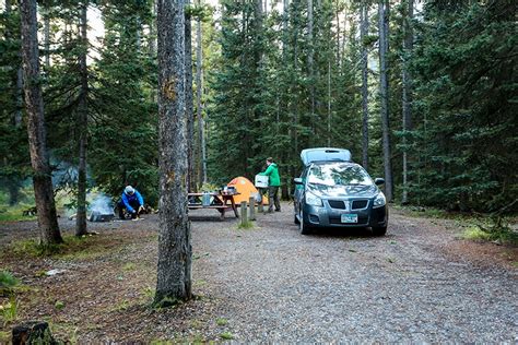 Camping And Hot Springs In Banff National Park Wander The Map