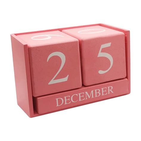 Perpetual Calendar Blocks