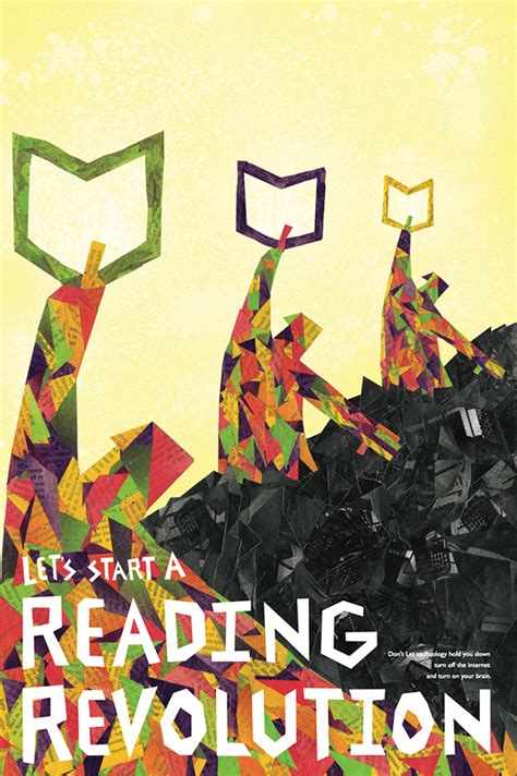 Reading Revolution Poster On Scad Portfolios