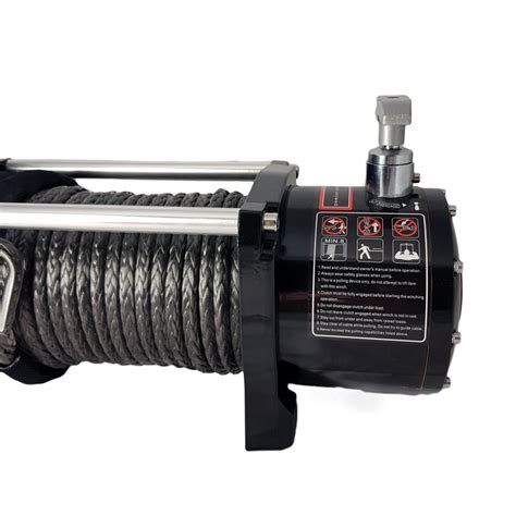 Powerwinch Pw8000e With Synthetic Rope Powerwinch