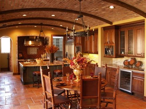 Tuscan Style To Bring Romantic Rustic Interior Home Design