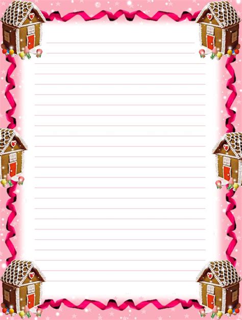 Printable Stationery Unlined Stationery