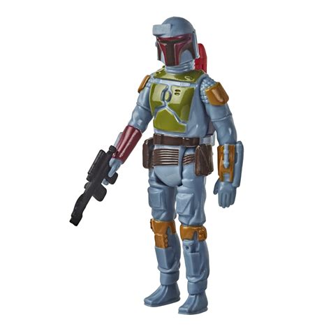 Buy Star Wars Retro Collection Boba Fett Toy 375 Inch Scale The Empire