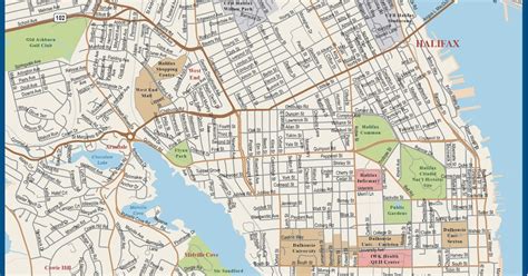 Map Of Downtown Halifax