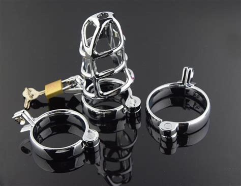 Sliver Chastity Devices For Men Zinc Alloy Chastity Cage Sexy Sex Toys