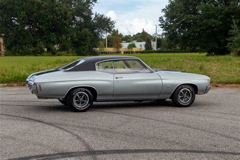 1970 Chevrolet Chevelle Ss Matching S Cortez Silver Classic