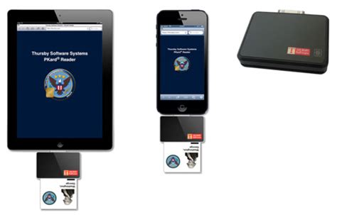 Maybe you would like to learn more about one of these? Review: Smart card readers for iOS devices - SecureIDNews