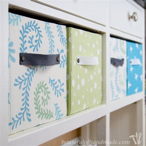 Easy Diy Fabric Storage Boxes Crafting My Home