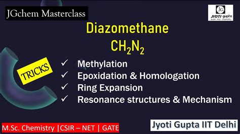 Diazomethane Methylation Homologation Ring Expansion Epoxidation