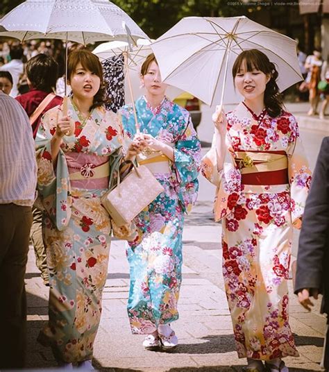Японки в кимоно фото