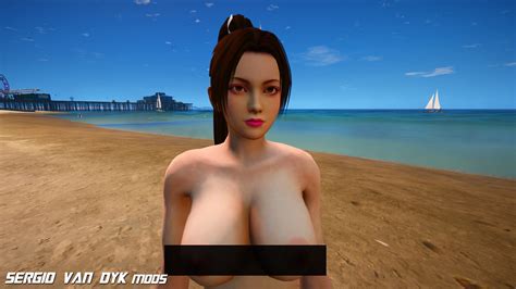 Sergio Van Dyk Gta V Mods Doa Mai Shiranui Nude Face Animation Add On Ped Updated