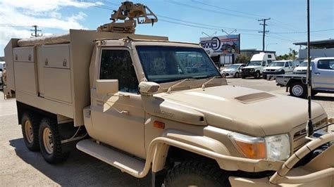 Vdj78 Toyota Land Cruiser Military Truck With Roof Mount 50 Cal Sweet