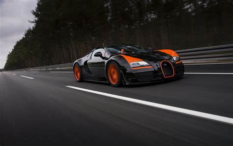 Bugatti Veyron Grand Sport Vitesse Roadster Wallpaper Cars