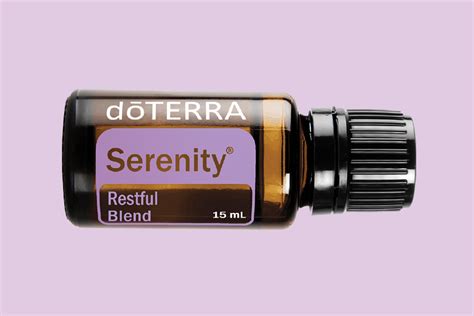 Doterra Serenity Oil Dōterra Essential Oils