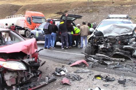 Accidente Vial En La Carretera Central Deja Un Muerto Y Doce Heridos Noticias Agencia